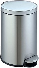 WeltWasser Ведро для мусора WW Lora MT 20L сталь матовая – фотография-1