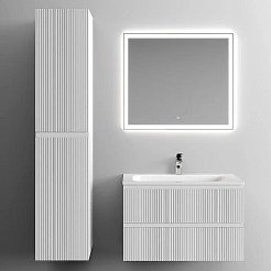 Sancos Тумба с раковиной Snob T 90 bianco раковина Grace 91 CN7019 – фотография-4