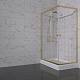 Triton Душевой уголок Вента-Голд 120x80 стекло прозрачное профиль золото с поддоном – картинка-22