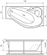 Relisan Акриловая ванна Isabella R 170x90x60 – фотография-9