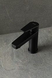 Allen Brau Смеситель для раковины Eclipse 5.E1001-31 (с донным клапаном) черный матовый – фотография-6