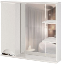 Mixline Мебель для ванной Этьен 75 L Элеганс белая – фотография-9