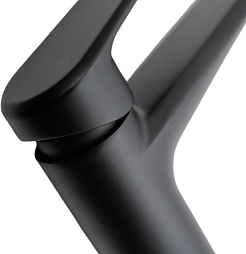 Teymi Смеситель для раковины чаши Kati T10218 черный матовый – фотография-5