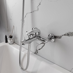 Teymi Смеситель для ванны с душем Hanna T10205 хром – фотография-11