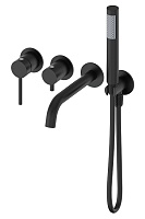 Oliveeka Душевая система Y OL-889017-MB черный матовый