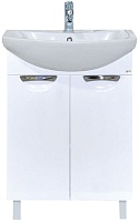 Misty Тумба с раковиной Лаванда 50 прямая