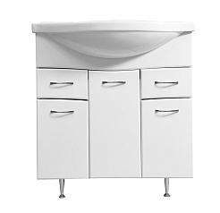 Stella Polare Тумба с раковиной Волна 75-8 – фотография-5