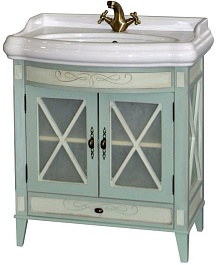 Атолл Тумба для умывальника Ретро 80 oliva – фотография-1