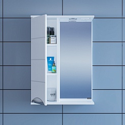 СанТа Мебель для ванной Родос 50 L белая – фотография-14