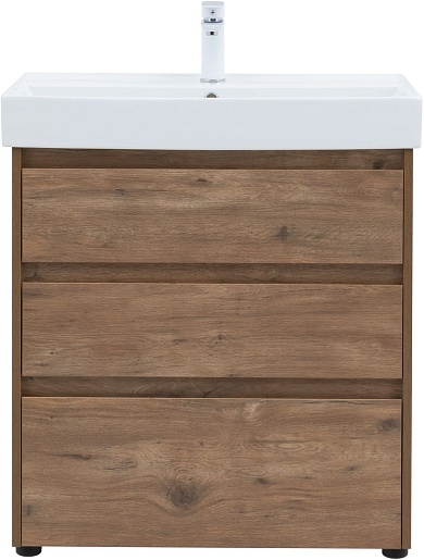 Aquanet Мебель для ванной Nova Lite 75 дуб рустикальный – фотография-4