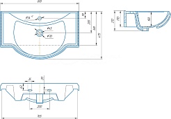 Opadiris Мебель для ванной Риспекто 80 белая матовая – фотография-8