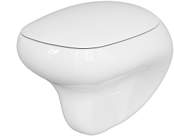 Ambassador Сиденье для унитаза Diamond белое – фотография-2