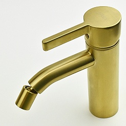 Cezares Смеситель для биде Brera 74PJ304 брашированное золото – фотография-3