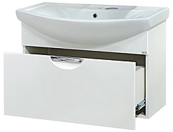 Misty Мебель для ванной Лаванда 80, 1 ящик, подвесная – фотография-3