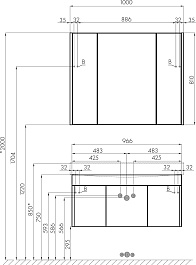 Акватон Зеркальный шкаф Беверли 100 – фотография-3