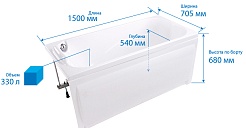 Triton Акриловая ванна Чарли – фотография-6