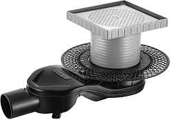 BERGES Wasserhaus Душевой трап Platz Keramik 150 093162 под плитку – фотография-1