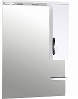 ASB-Mebel Зеркальный шкаф Мессина 70 белый