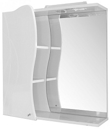 Mixline Зеркало-шкаф Вивьен 75 L – фотография-1