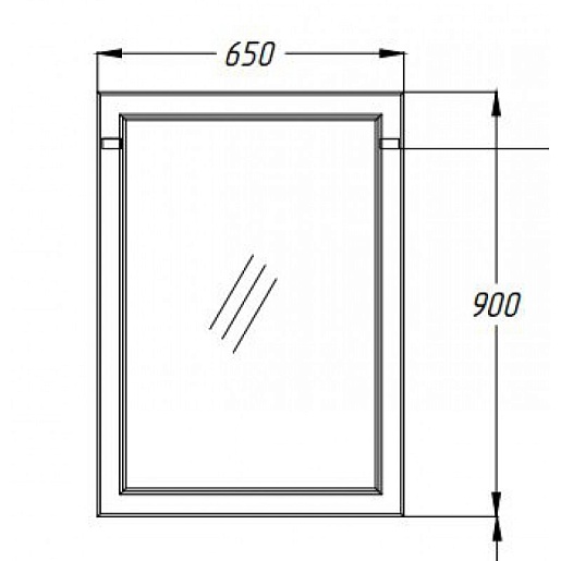 Opadiris Мебель для ванной Омега 65 голубая – фотография-4