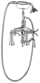 Cezares Смеситель ATLANTIS-NOSTALGIA-PBV2-01 на борт ванны – фотография-1