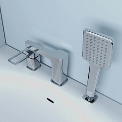 Iddis Смеситель на борт ванны Slide SLISB30i07 на 3 отверстия – фотография-4