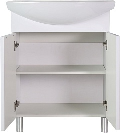 ASB-Mebel Тумба с раковиной Мессина 70/2 белая – фотография-3