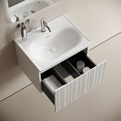 Sancos Мебель для ванной Code 60 белая – фотография-6