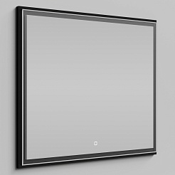 Водолей Мебель для ванной Тач 100 подвесная черная – фотография-11