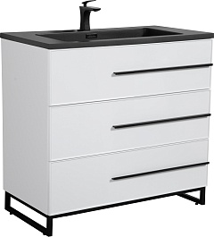 Parly Тумба с раковиной Bella T75 белая – фотография-2