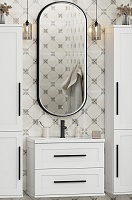 Misty Мебель для ванной Модерн 70 подвесная белая