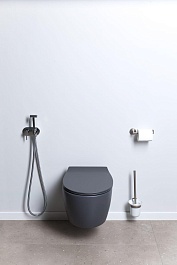 Allen Brau Чаша подвесного унитаза Fantasy 4.11004.AN антрацит – фотография-19