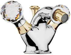 Webert Смеситель Karenina KA710102017 хром/золото, для биде