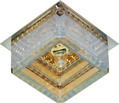 Feron Встраиваемый светильник CD2818 JCD черный, золото – фотография-1