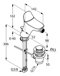 Kludi Смеситель "Ambienta 532160575" – фотография-3