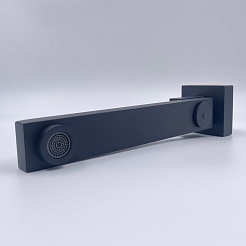 ALMAes Душевая система Khabur TVZ-0897 с термостатом черная матовая – фотография-8