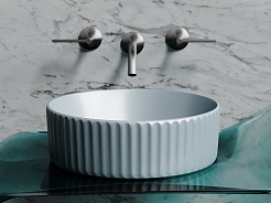 Ceramicanova Мебельная раковина Element 36 CN6057MHL серо-голубой матовый – фотография-4