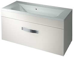 Какса-а Мебель для ванной Хилтон 80 белая – фотография-2