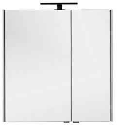 Aquanet Зеркальный шкаф "Тулон 85" белый – фотография-2