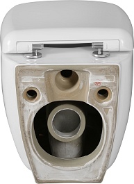 Ceruttispa Унитаз подвесной Romina Aria Tornado CT10613 белый – фотография-8