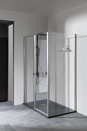 Allen Brau Душевой уголок Priority 140x90 3.31011.BA/3.31017.BA серебро браш – фотография-7