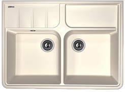 Florentina Мойка гранитная Вилладжио жасмин – фотография-1