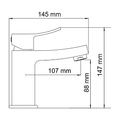 WasserKRAFT Смеситель для раковины "Aller 1064" – фотография-4