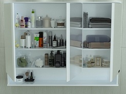 СанТа Мебель для ванной Марс 120 белая – фотография-5