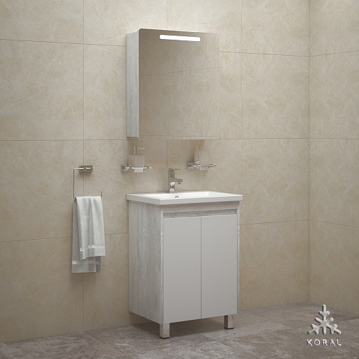 Corozo Мебель для ванной Остин 60, пайн белый – фотография-2