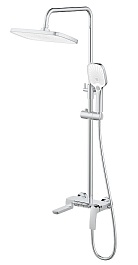 Azario Душевая стойка Conda AZ-K2311 хром – фотография-1