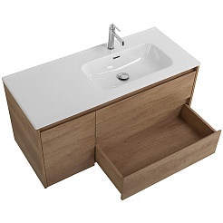 BelBagno Мебель для ванной Kraft 100 R подвесная Rovere Nebrasca Nature – фотография-6