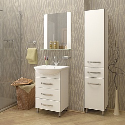 Mixline Тумба с раковиной Диамант 55 – фотография-3