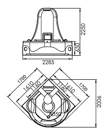 Gemy Акриловая ванна G9070 K – фотография-2