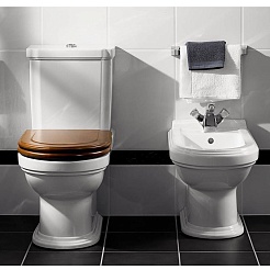 Villeroy & Boch Биде напольное Hommage 7442 00R1 alpin – фотография-4